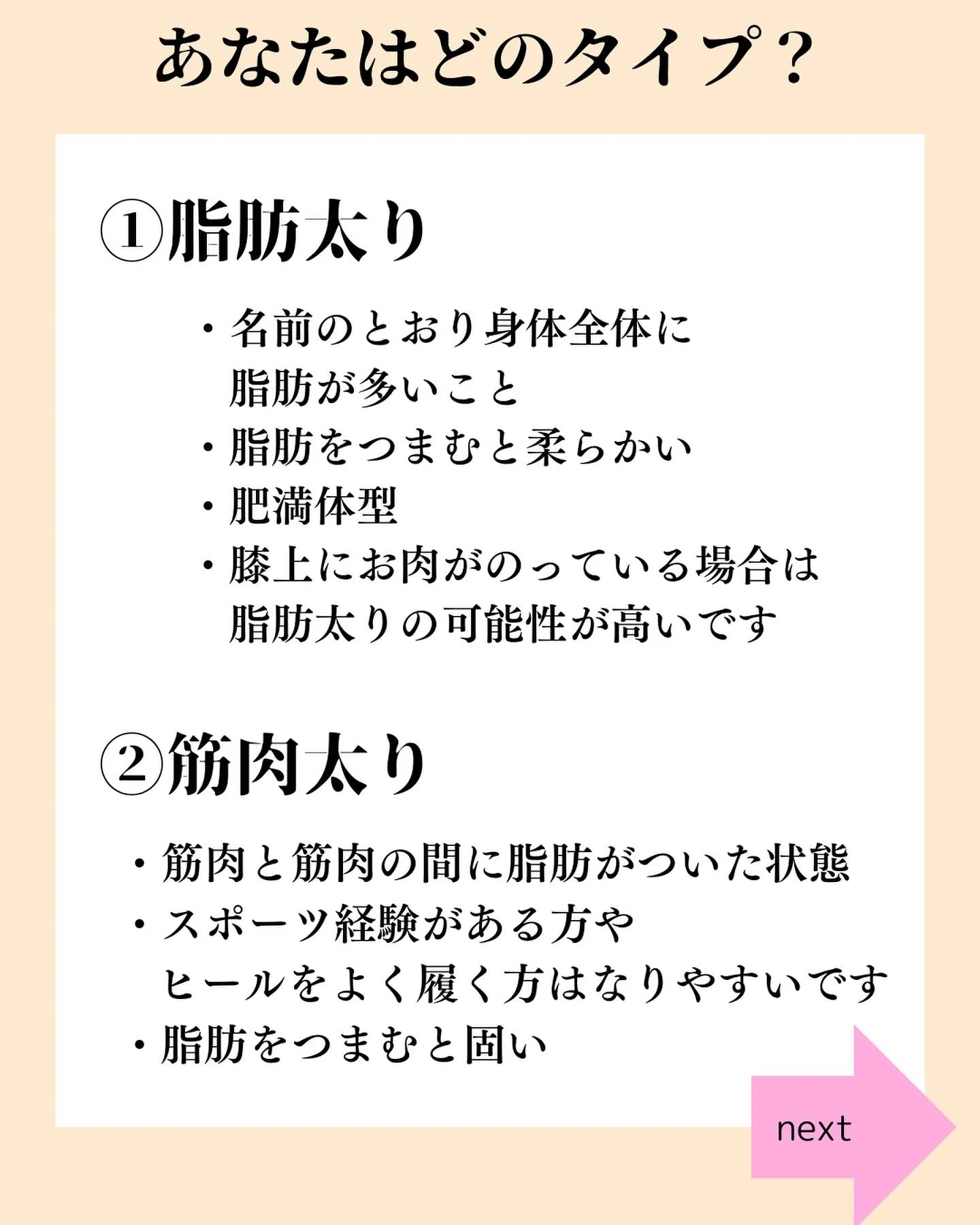 皆様のお身体は何太りでしょうか？